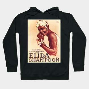 ELIDA Mens Shampoo Soap Austrian Art Deco Vintage Advertising Hoodie